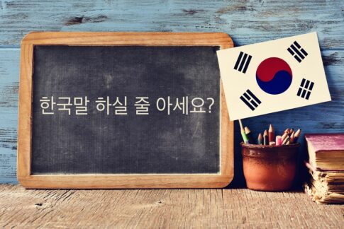 「韓国語を話しますか？」のハングル表記